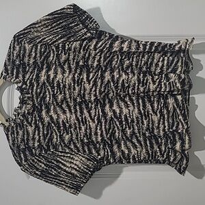 Express animal print top
